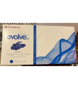 Cranberry Evolve & Revosoft 300 Count Powder Free Disposable Nitrile Exam Gloves. 80000Boxes. EXW Los Angeles